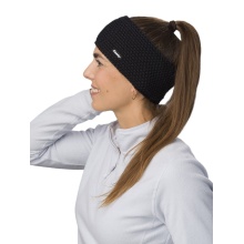 Polar Bear Headband Jamies (Lining made of fleece merino wool) black ladies