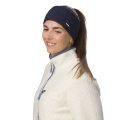 Polar Bear Headband Jamies (Lining made from fleece merino wool) dark blue ladies