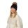 Polar Bear Knitted Hat (Pom Pom) Afra Lux - black