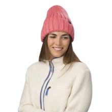 Polar Bear Winter Hat (Beanie) Alea - chunky ribbed structure - ladies pink - 1 piece