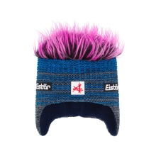 Polar Bear Winter Hat (Ear Hat) Campo Cocker SA - anthracite grey/blue/pink - 1 piece