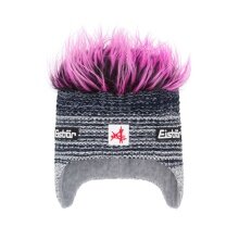 Polar Bear Winter Hat (Ear Hat) Campo Cocker SA - grey/white/pink - 1 piece