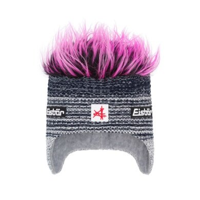 Polar Bear Winter Hat (Ear Hat) Campo Cocker SA - grey/white/pink - 1 piece