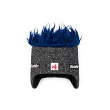 Polar Bear Winter Hat (Ear Hat) Cocker SA - graphite grey/blue - 1 piece