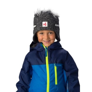 Polar Bear Winter Hat (Ear Hat) Penny SA Kids - graphite grey/light grey - 1 piece
