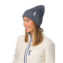 Polar Bear Winter Hat (Beanie, Merinomix) Swell Night Blue Melange - 1 Piece