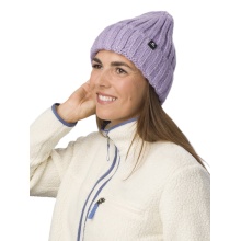 Polar Bear Winter Hat (Beanie) Alea - coarse ribbed structure - ladies violet - 1 piece