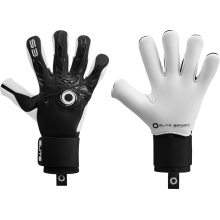 Elite Sport Goalkeeper Gloves Neo Revolution X - 4mm Ultra GTech Pro Latex for exceptional grip - black/white