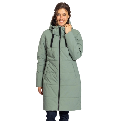 Elkline Winter Padded Coat Comfort (warmly padded, comfortable) soft olive green ladies