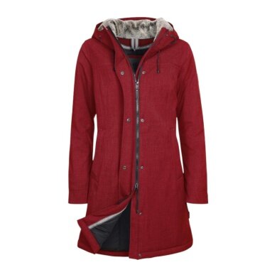 Elkline Winter Coat Apres Ski (windproof, waterproof) red melange ladies