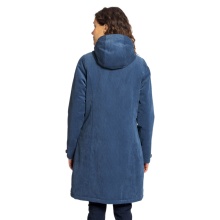 Elkline Winter Coat Glasgow Cord (windproof, waterproof, warm) blue ladies