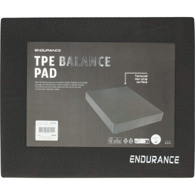 Endurance balance cushion TPE pad black - 1 piece -