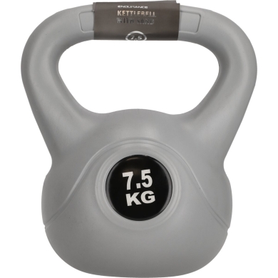 Endurance kettlebell grey 7.5kg - 1 piece -