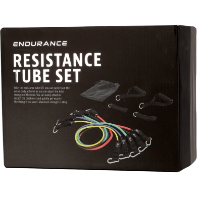 Endurance Resistance Training Band Fitness Resistance Tube Set