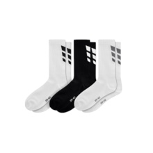 Erima Sportsock 3 Wings (regular fit) white/black - 3 pairs