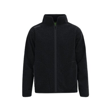 Erima fleece jacket team sport (soft, comfortable teddy fleece) black men's