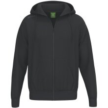 Erima Hooded Sweatshirt TS Hoodie Full Zip (Mixed Fabric) black Men's