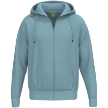 Erima Hooded Sweatshirt TS Hoodie Full Zip (Mixed Fabric) blue Men's
