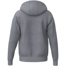 Erima Hooded Sweatshirt TS Hoodie Full Zip (Mixed Fabric) Light Grey Men's