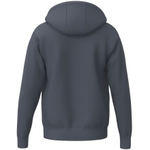 Erima Hooded Sweatshirt TS Hoodie Full Zip (Mixed Fabric) Dark Grey Men's