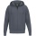 Erima Hooded Sweatshirt TS Hoodie Full Zip (Mixed Fabric) Dark Grey Men's