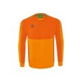 Erima Sport Long Sleeve Six Wings Sweatshirt (Cotton blend, functional) orange Men