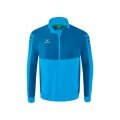 Erima Presentation Jacket Six Wings (100% Polyester, Stand-up Collar, without Lining) Curacao Blue Men