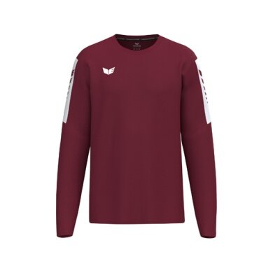 Erima Pullover Intro Sweatshirt (durable functional material) burgundy men