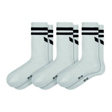 Erima Sports Socks Wings (Cotton) white/black - 3 pairs