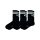 Erima Sports Socks Wings (Cotton) black/white - 3 pairs
