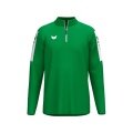 Erima Sport Long Sleeve Shirt Intro Training Top (Half-Zip, durable functional material) green boys