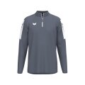 Erima Sport Long Sleeve Shirt Intro Training Top (Half-Zip, durable functional material) grey men's