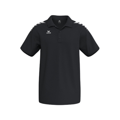 Erima Sport Polo CMPT Wings (cotton blend, comfortable fit) black/white men's