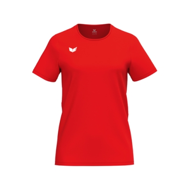 Erima Sport Shirt Intro Function (100% recycled polyester, lightweight, quick-drying) red ladies
