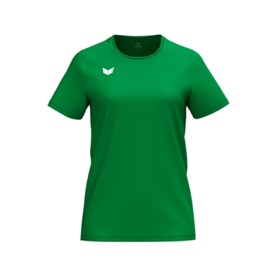 Erima Sport Shirt Intro Function (100% recycled polyester, lightweight, quick-drying) emerald green ladies