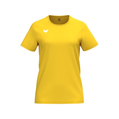 Erima Sport Shirt Intro Function (100% recycled polyester, lightweight, quick-drying) yellow ladies