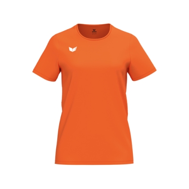 Erima Sport Shirt Intro Function (100% recycled Polyester, lightweight, quick-drying) orange ladies