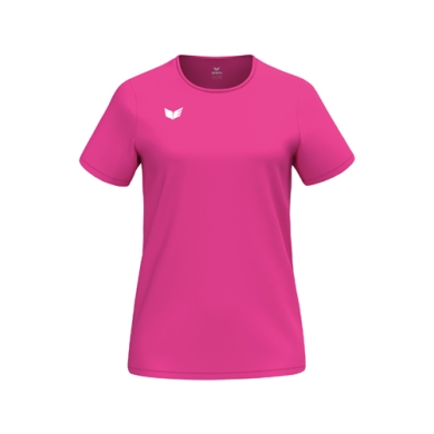 Erima Sport Shirt Intro Function (100% recycled polyester, lightweight, quick-drying) pink ladies