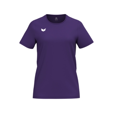 Erima Sport Shirt Intro Function (100% recycled polyester, lightweight, quick-drying) purple ladies