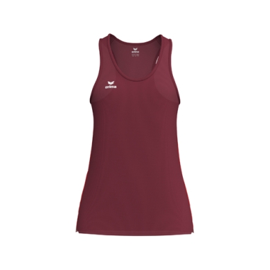 Erima Sport Tank Top T&F Wings Singlet (lightweight, quick-drying) burgundy ladies