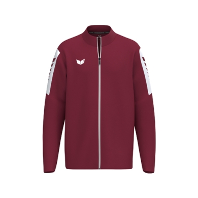 Erima Sport Training Jacket Intro (durable, with zip pockets) burgundy boys