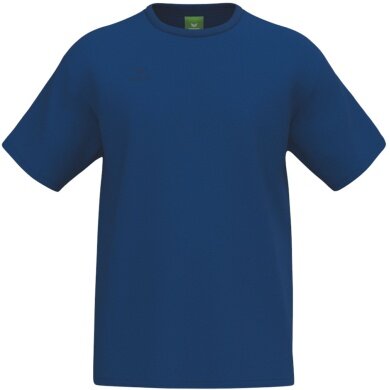 Erima Sport T-shirt CMPT (100% cotton, high wearing comfort) navy blue men's