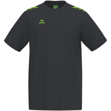 Erima Sport T-shirt CMPT 3 Wings (mixed fabric, quick-drying) black/green men's