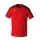 Erima Sport T-shirt Evo Star (100% recycled polyester, lightweight) red/black Men
