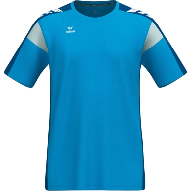 Erima Sport T-shirt Function Celebrate 125 (lightweight, quick-drying) curacao blue men's