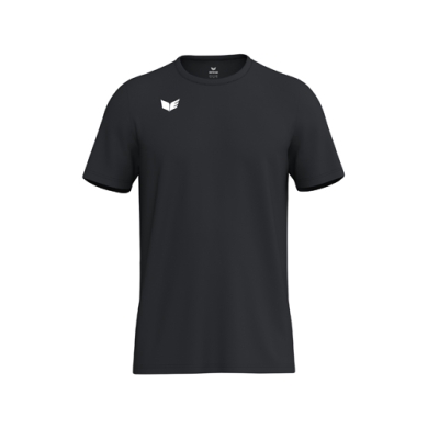 Erima Sport T-shirt Intro Function (100% recycled polyester, lightweight, quick-drying) black men's