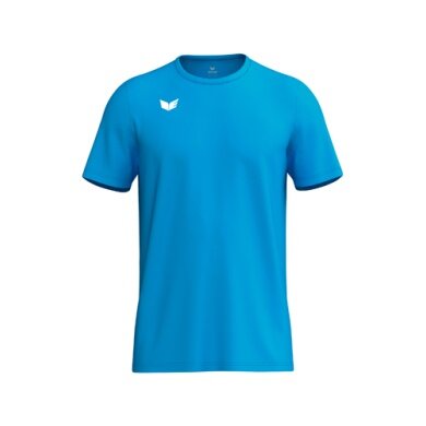 Erima Sport T-shirt Intro Function (100% recycled polyester, lightweight, quick-drying) curacao blue boys