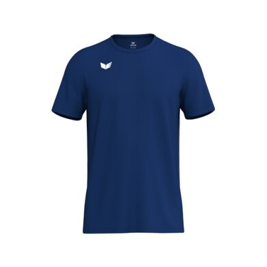 Erima Sport T-shirt Intro Function (100% recycled polyester, lightweight, quick-drying) navy blue boys