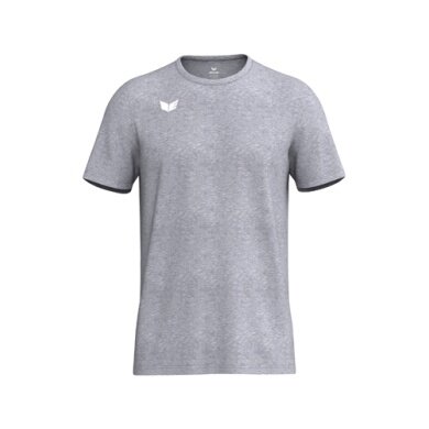 Erima Sport T-shirt Intro Function (100% recycled polyester, lightweight, quick-drying) melange grey boys