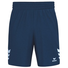 Erima Celebrate 125 Short Sports Trousers (100% Polyester, elasticated waistband with drawstring) short navy blue men's